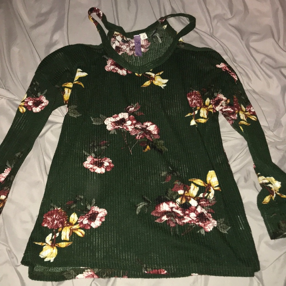 Floral Off the Shoulder Top